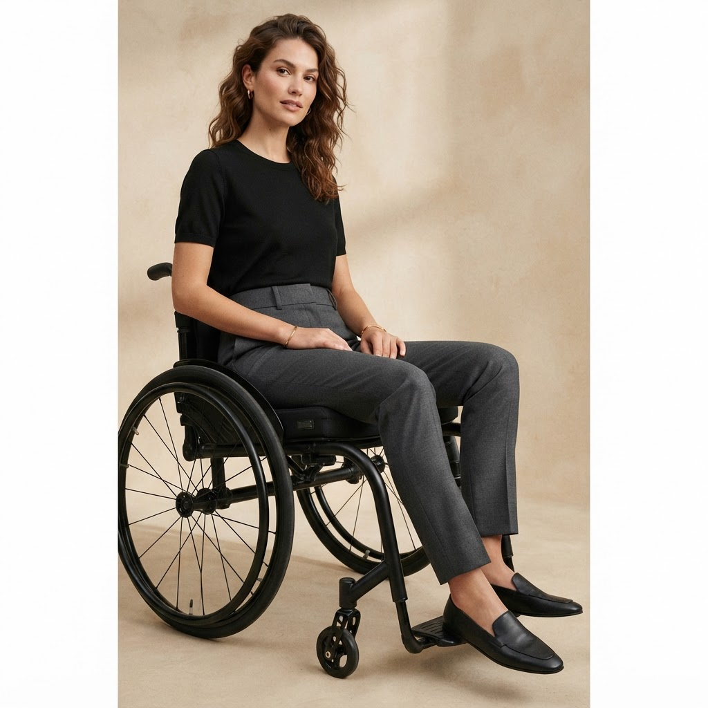 Lex Seated-Fit Trouser — Tailored to sit, not to stand and wait